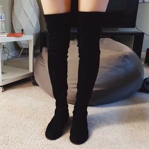 Stuart Weitzman Lowland boots, just wear Once